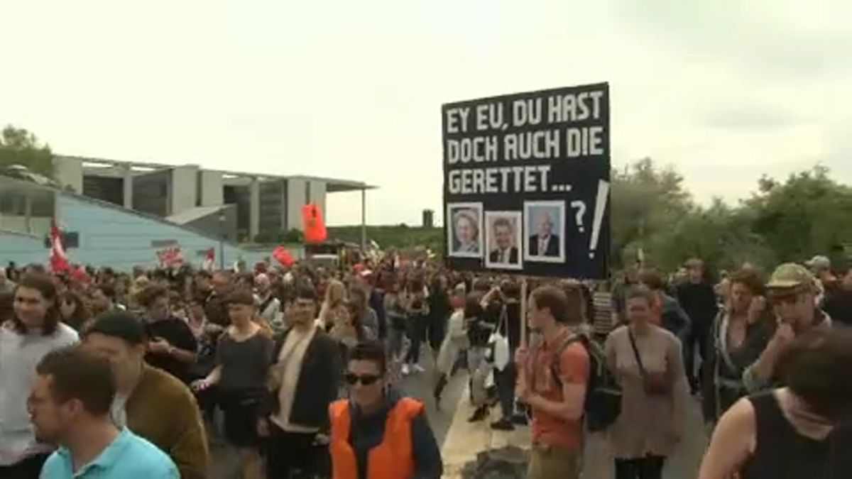 A Berlino e in molte città tedesche si sono svolte manifestazioni pro Carola