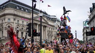 Marchas do orgulho gay percorrem Europa