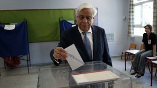 Ο Πρόεδρος της Δημοκρατίας, Προκόπης Παυλόπουλος, ασκεί το εκλογικό του δικαίωμα για τις Βουλευτικές Εκλογές 2019