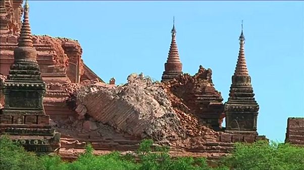 Utolsó pillanatban segíthet a világörökségi védettség Bagan templomain Utolsó pillanatban segíthet a világörökségi védettség Bagan templomain