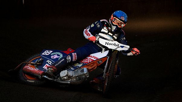 Speedway-Fahrer Emil Sayfutdinov Speedway-Fahrer Emil Sayfutdinov