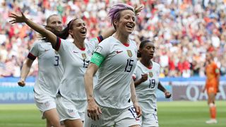 The United States beat the Netherlands 2-0 to win women’s World Cup
