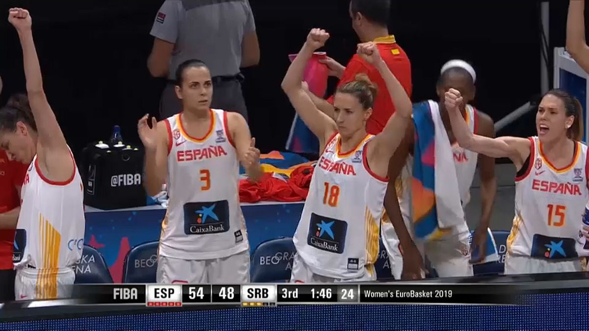 España barre  a Francia y gana la final del Eurobasket femenino
