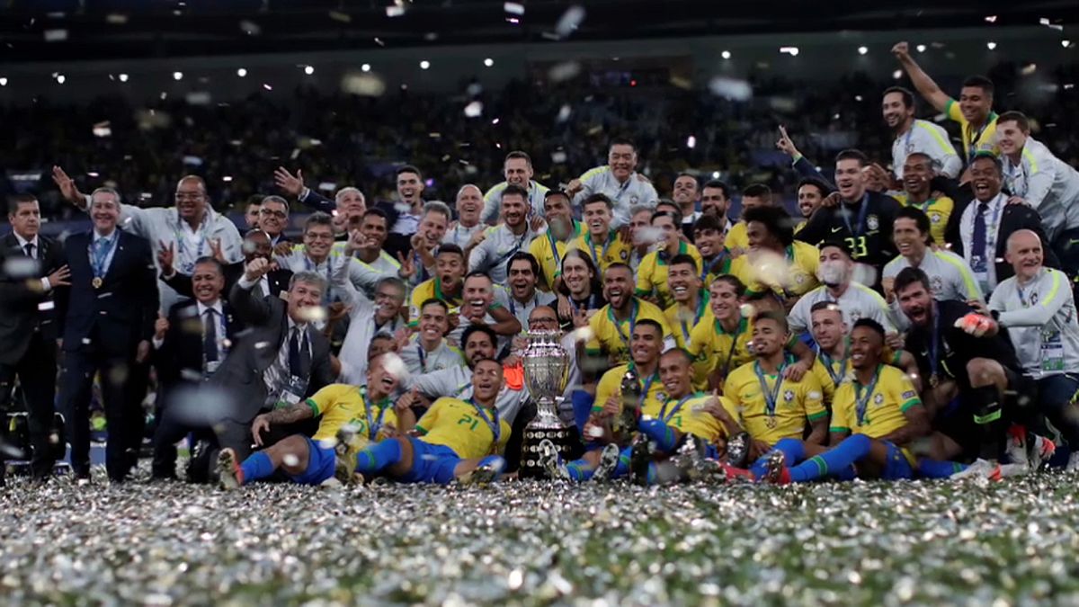 Brasil conquista Copa América