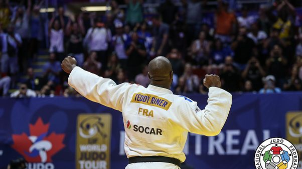 Gold in der Klasse +100kg: Teddy Riner Gold in der Klasse +100kg: Teddy Riner