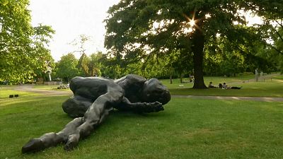 Watch: UK sculpture display brings art to the people