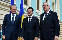 EU zu Besuch bei Wolodymyr Selenskyj