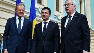 EU zu Besuch bei Wolodymyr Selenskyj