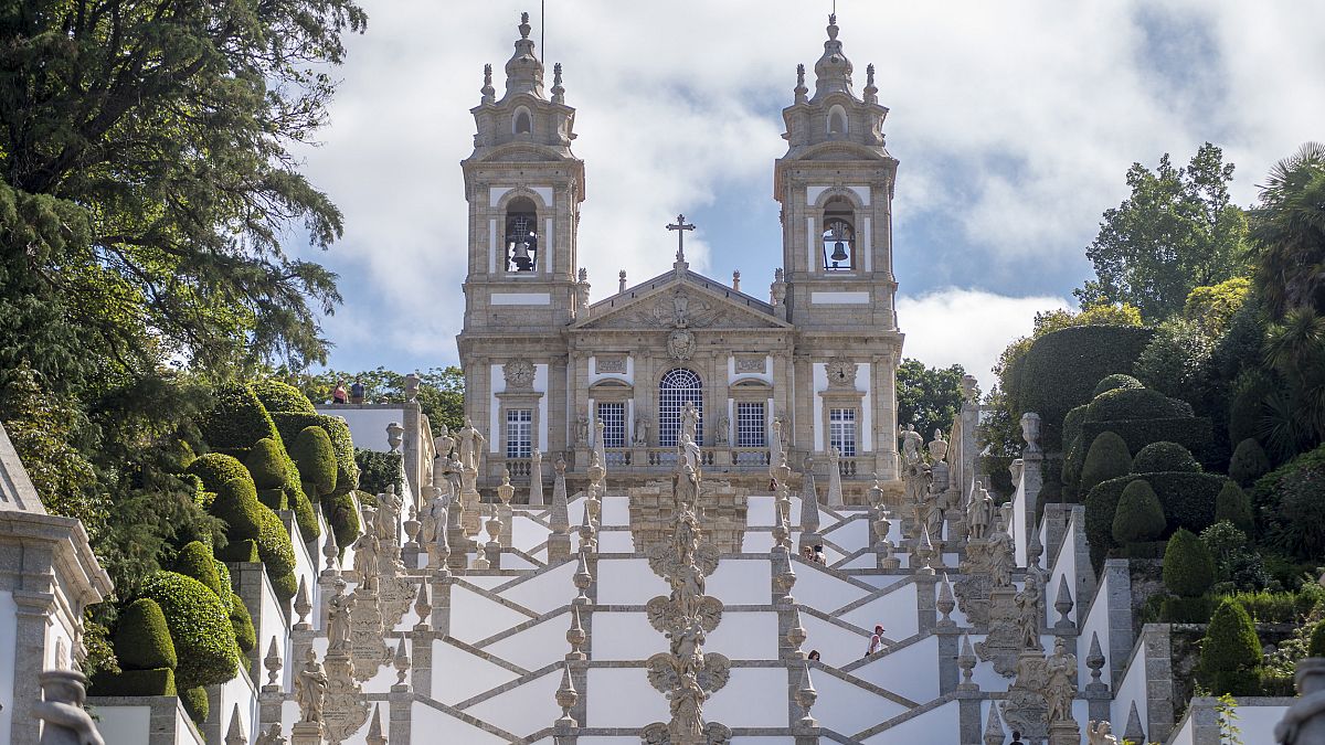 Bom Jesus do Monte temploma az észak-portugáliai Nogueiró e Tenoes településen