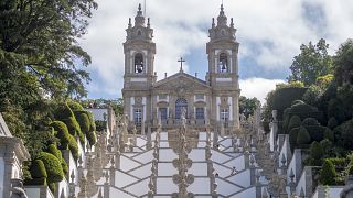 Bom Jesus do Monte temploma az észak-portugáliai Nogueiró e Tenoes településen