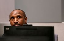 Ex-Rebellenanführer Bosco Ntaganda im Gerichtssaal