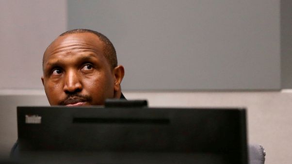 Ex-Rebellenanführer Bosco Ntaganda im Gerichtssaal Ex-Rebellenanführer Bosco Ntaganda im Gerichtssaal