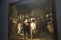 "Ronde de nuit" de Rembrandt restaurée au grand jour, en public
