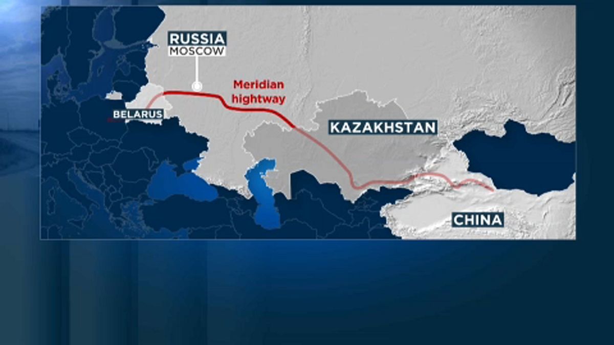 Russland baut Autobahn quer durch Zentralasien