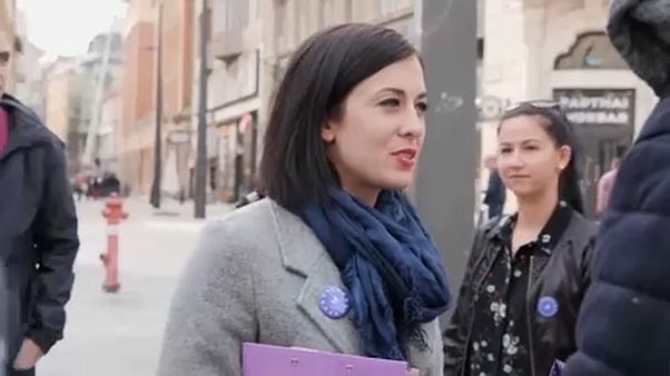 Katalin Cseh, a newly-elected Hungarian MEP, helped start the Momentum Movement while she was in college. Katalin Cseh, a newly-elected Hungarian MEP, helped start the Momentum Movement while she was in college.