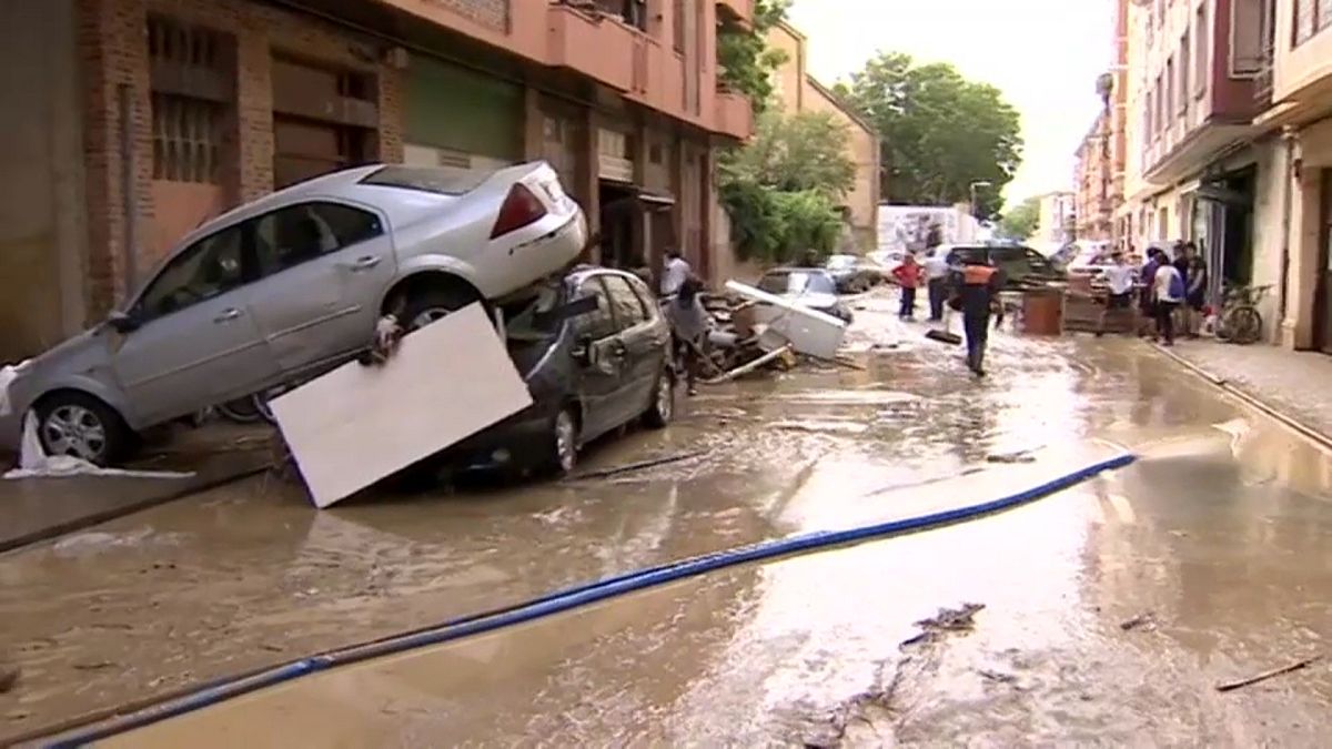 Наводнения в Наварре
