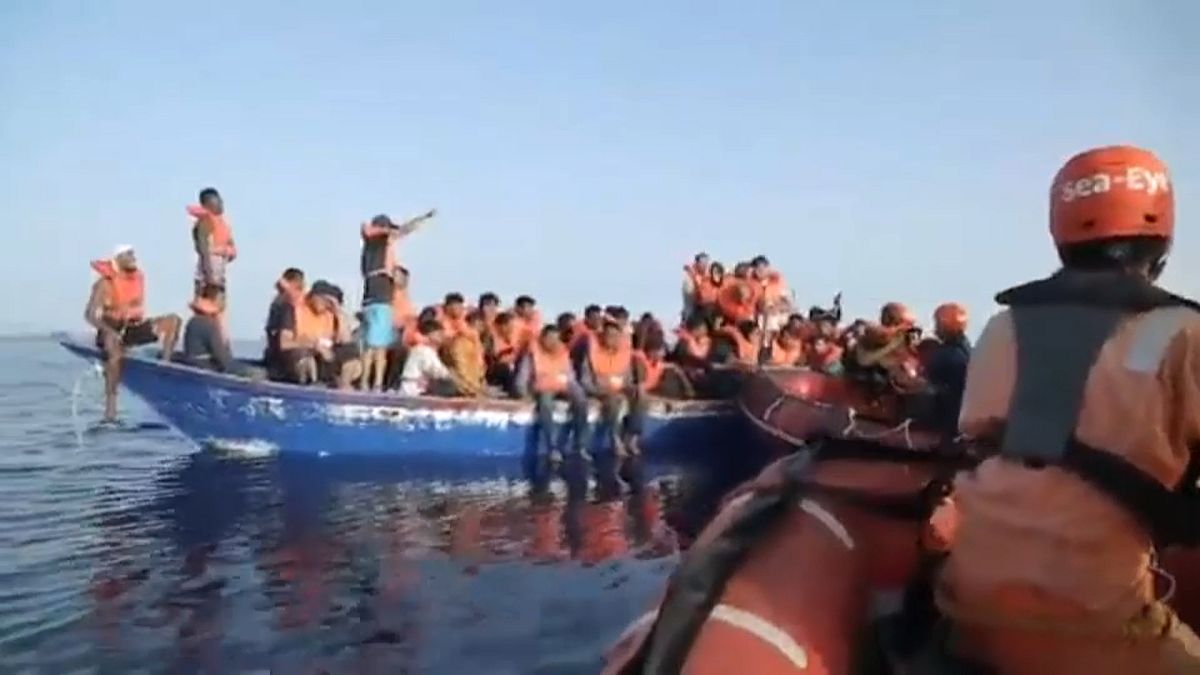 44 migrants secourus en mer par un navire de sauvetage allemand