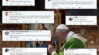 "Mesele sadece mülteci değil" diyen Papa'ya sosyal medyada hakaret yağdı