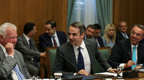 Novo executivo grego inicia trabalhos Novo executivo grego inicia trabalhos
