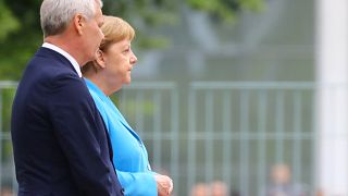 Merkel üçüncü kez titreme nöbeti geçirdi