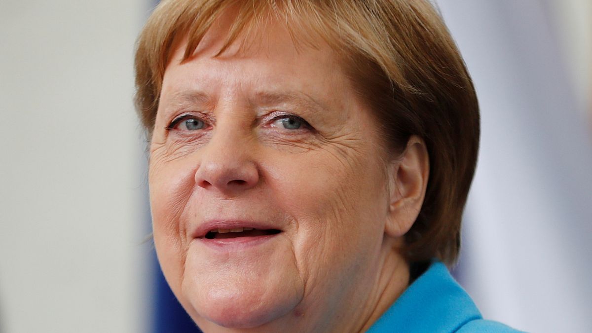 Nouvelle crise de tremblements d'Angela Merkel