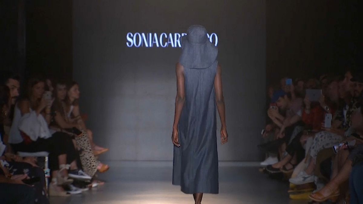 Watch: Sustainable fashion designers dominate the catwalk in Barcelona