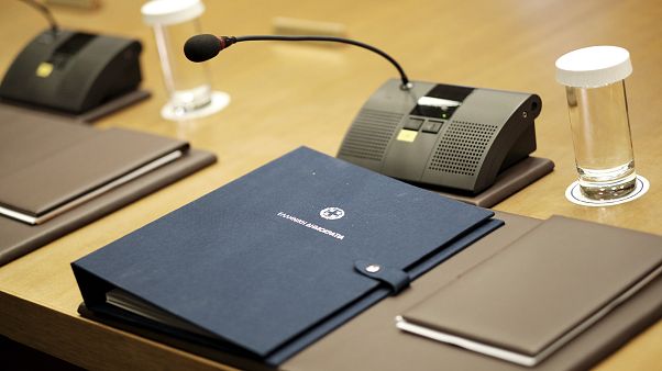 Φάκελος του πρωθυπουργού Κυριάκου Μητσοτάκη στο πρώτο υπουργικό συμβούλιο στ Φάκελος του πρωθυπουργού Κυριάκου Μητσοτάκη στο πρώτο υπουργικό συμβούλιο στ