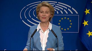 Von der Leyen courts MEPs in bid for EU's top job