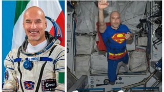 Λούκα Παρμιτάνο: Ο ανταποκριτής του Euronews στο διάστημα!