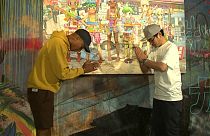 فارل ویلیامز نمایشگاه آثار هنری خود را در پاریس افتتاح کرد