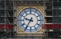 إحدى ساعات بيغ بن الأربعة