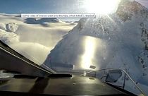 Video | Yedi kişinin öldüğü iki aracın havada çarpıştığı kazanın görüntüleri ortaya çıktı