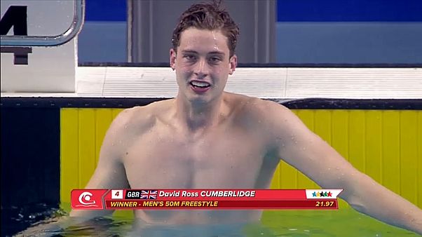 Universiade in Neapel - Gold für David Cumberlidge Universiade in Neapel - Gold für David Cumberlidge