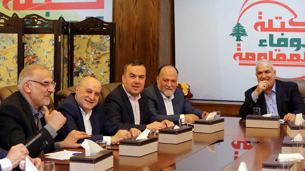 أعضاء كتلة حزب الله بالبرلمان اللبناني