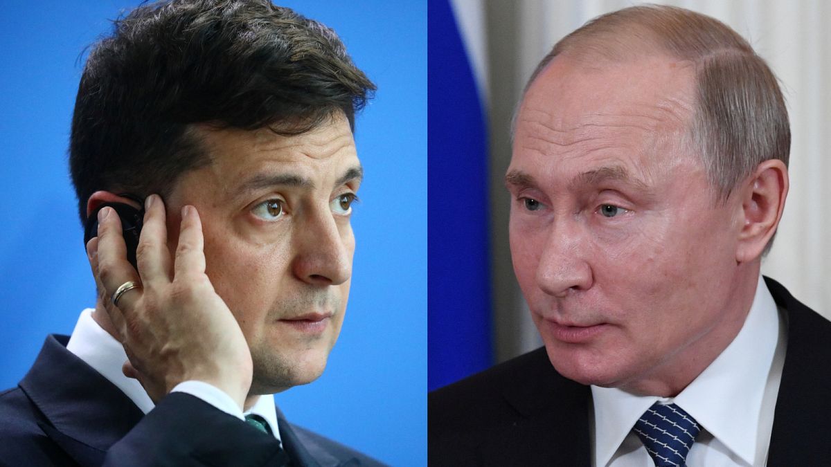 Putin ve Zelenskiy telefonda Kırım'ın ilhakı ve Ukrayna'nın doğusundaki çatışmaları görüştü 