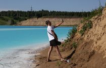 Come le Maldive? Gli Instagrammer russi impazziscono per il lago... discarica di rifiuti tossici