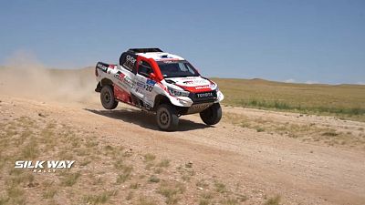 Navigation problems shake things up during Stage 6 of Silk Way Rally