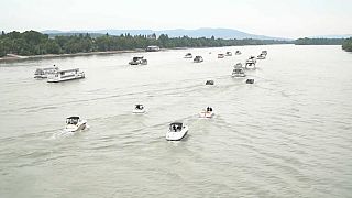 Naufragio Mermaid: cerimonia commemorativa sul Danubio