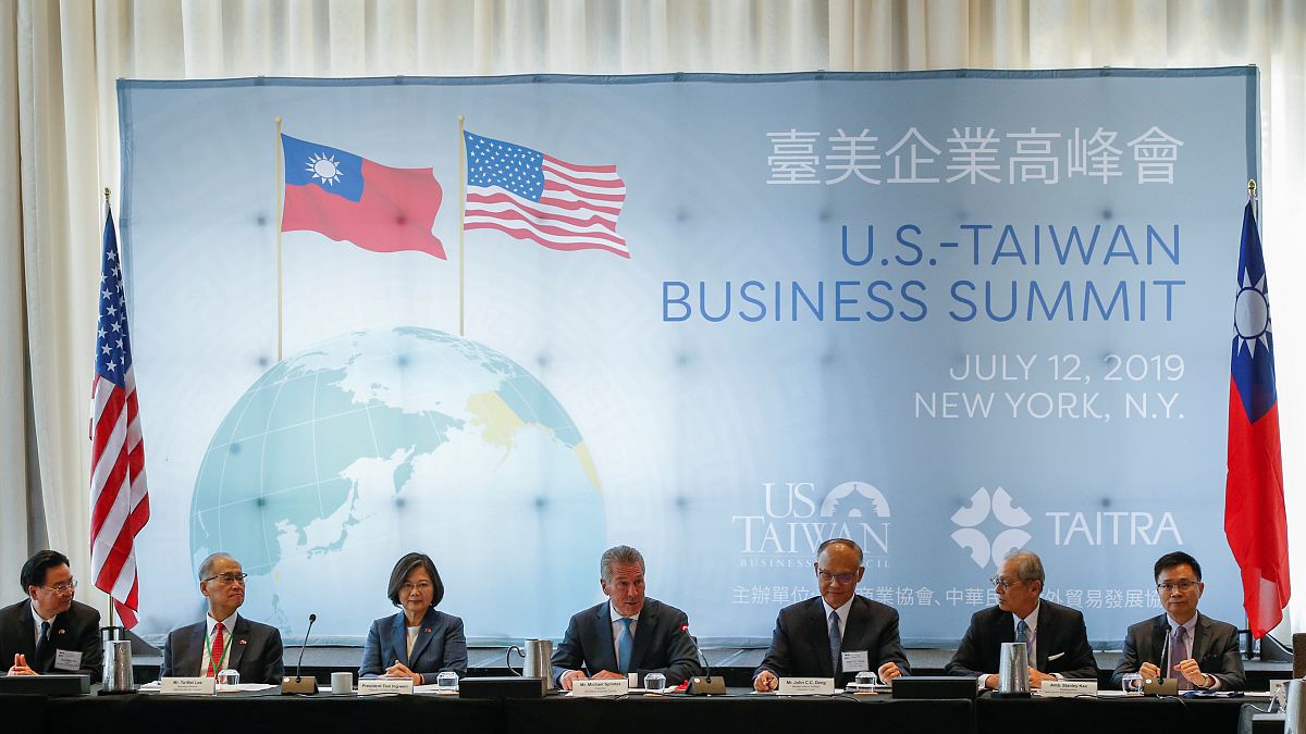 Tayvan lideri Tsai Ing-wen ABD'de temaslarda bulunuyor