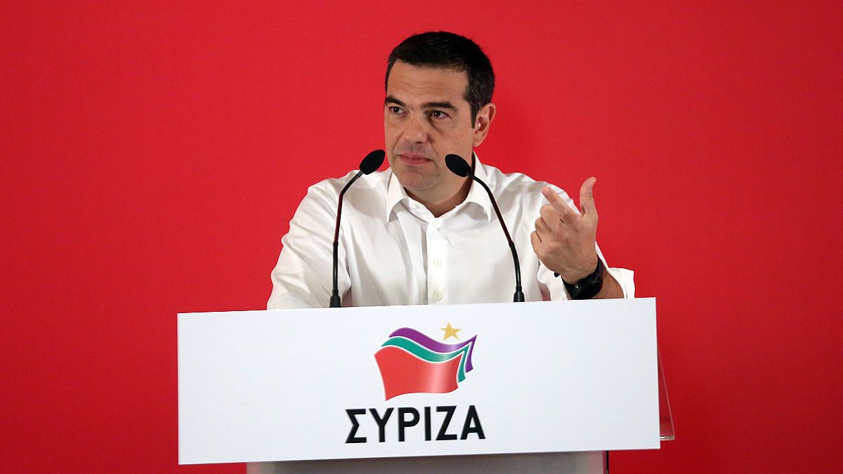 Ο πρόεδρος του ΣΥΡΙΖΑ Αλέξης Τσίπρας  μιλαέι στη συνεδρίαση της Κεντρικής Επιτροπής του κόμματος, Αθήνα Σάββατο 13 Ιουλίου 2019.  ΑΠΕ-ΜΠΕ/ΑΠΕ-ΜΠΕ/ΟΡΕΣΤΗΣ ΠΑΝΑΓΙΩΤΟΥ