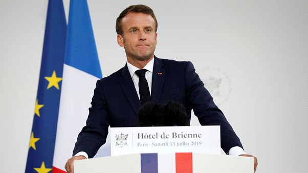 France's Macron announces creation of French space force France's Macron announces creation of French space force