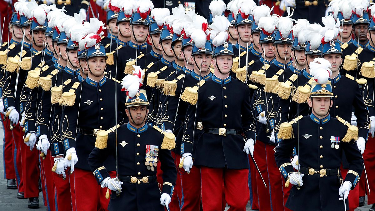 Macron said European defence was the theme of the 2019 Bastille Day parade 
