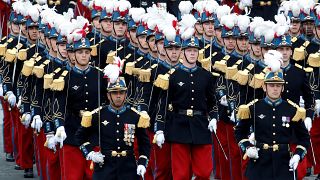 Macron said European defence was the theme of the 2019 Bastille Day parade