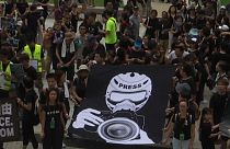 Hong Kong: ancora in piazza, oggi per la libertà di stampa