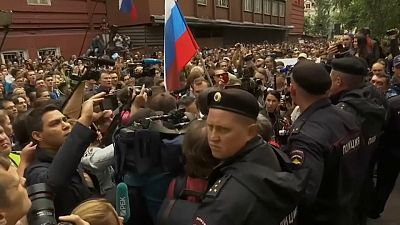 La oposición de Moscú reclama elecciones justas