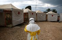 Congo confirms first Ebola case in the eastern city of Goma 