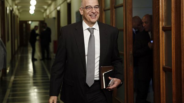 Ο υπουργός Εξωτερικών Νίκος Δένδιας Ο υπουργός Εξωτερικών Νίκος Δένδιας