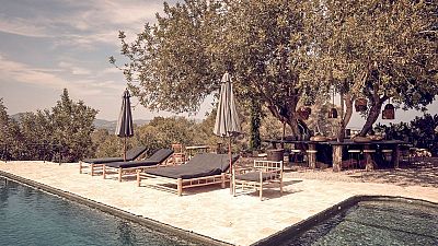 La Granja hotel and pool La Granja hotel and pool