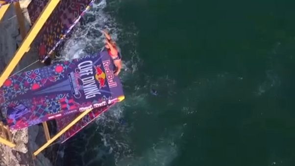 Sziklaugrás: a világ első maximális pontszáma Sziklaugrás: a világ első maximális pontszáma