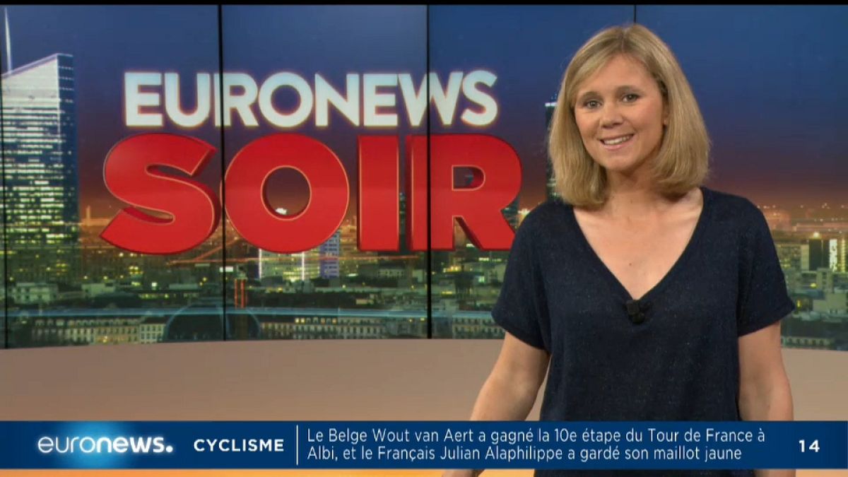 Euronews Soir : l'actualité du 15 juillet 2019